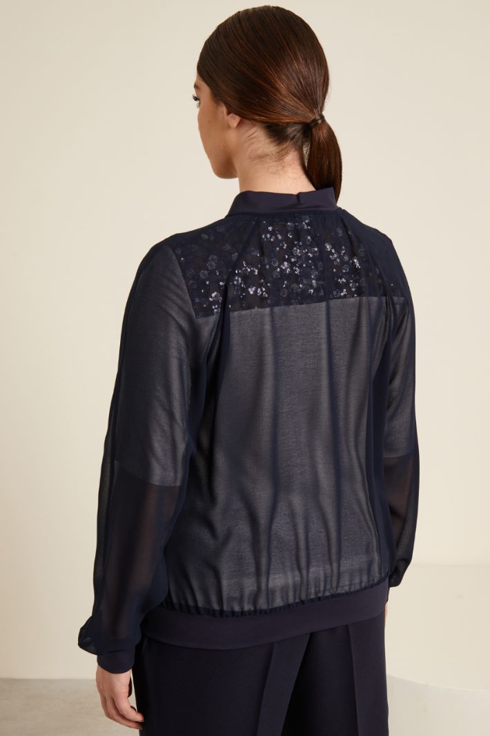 Giacca leggera in georgette Fashion Market