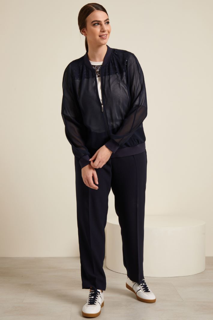 Giacca leggera in georgette Fashion Market