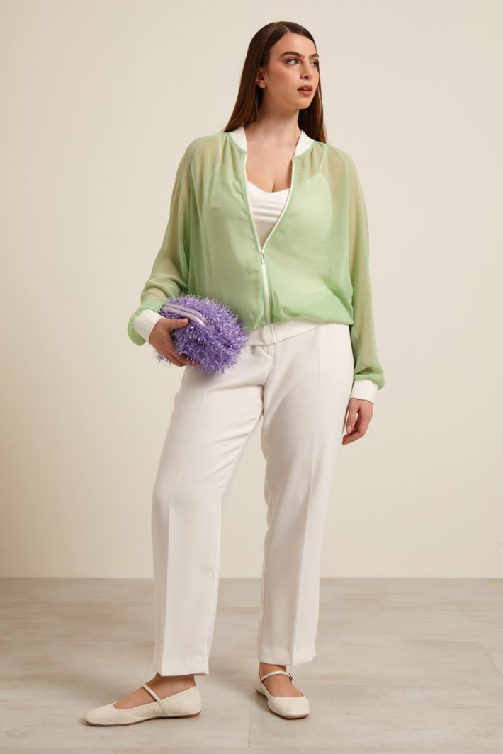 Giacca leggera in georgette Fashion Market