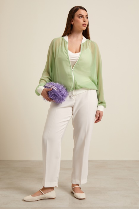 Giacca leggera in georgette Fashion Market