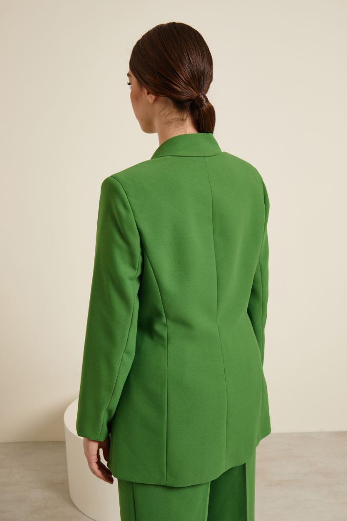 Blazer in enver satin Fashion Market