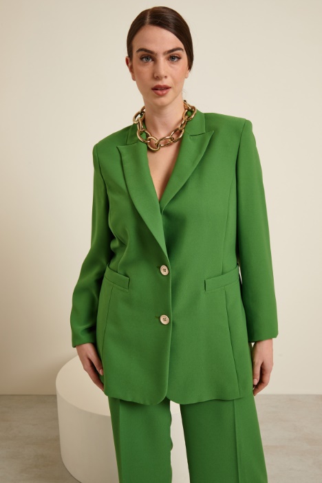 Blazer in enver satin Fashion Market