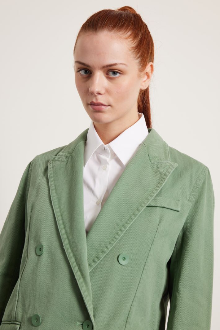 Doppiopetto in drill Fashion Market