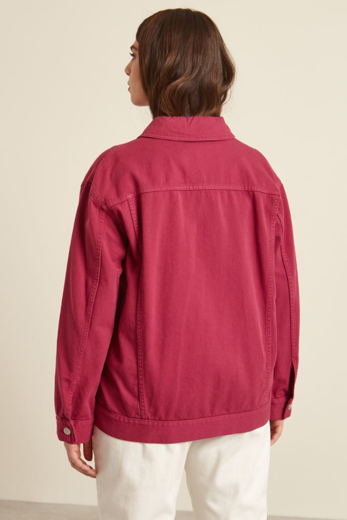 Giacca in bull di cotone Fashion Market