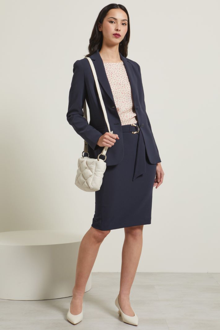 Gonna con fibbia a scorrimento Fashion Market