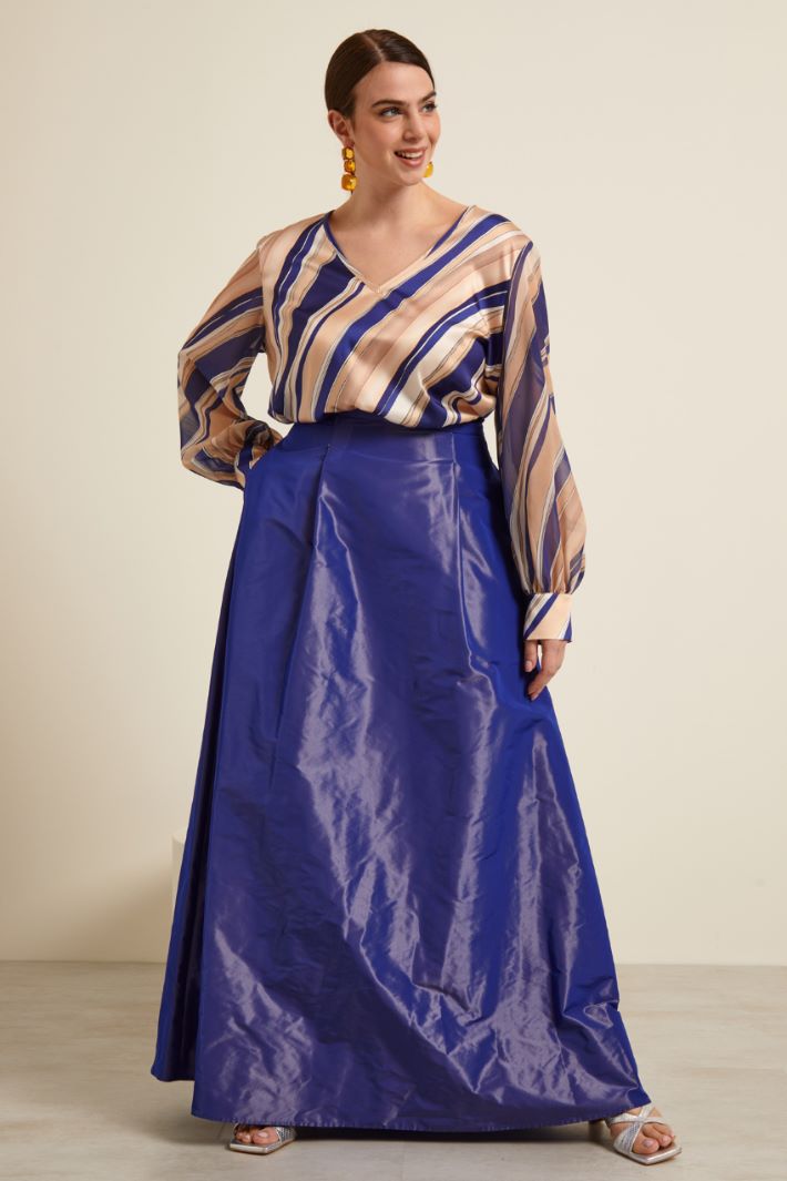 Gonna ampia in taffettà Fashion Market Gonna ampia in taffettà Fashion Market