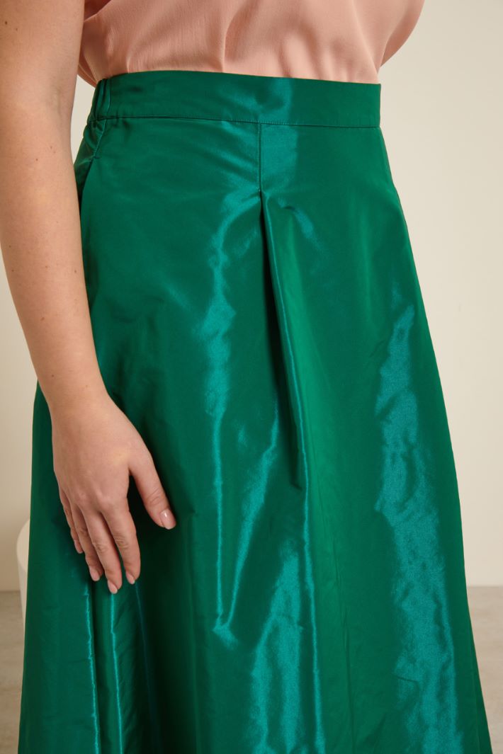 Gonna ampia in taffettà Fashion Market Gonna ampia in taffettà Fashion Market