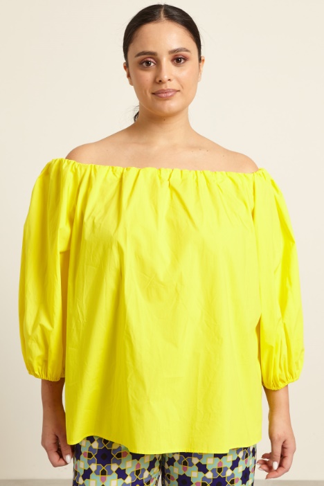 Casacca con scollo off-shoulders Fashion Market