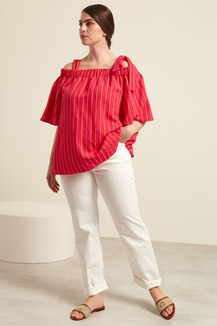 Blusa in viscosa Fashion Market