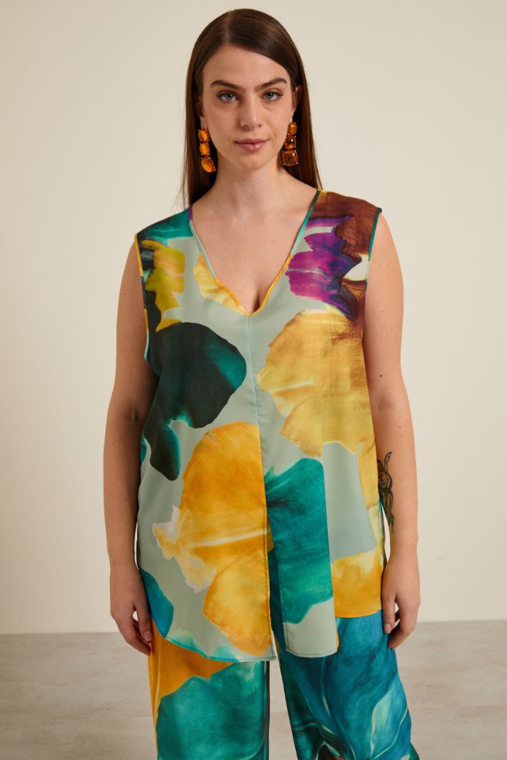 Casacca con spacco sul davanti Fashion Market