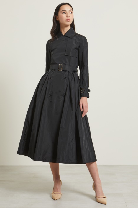 Soprabito svasato in taffetà Fashion Market