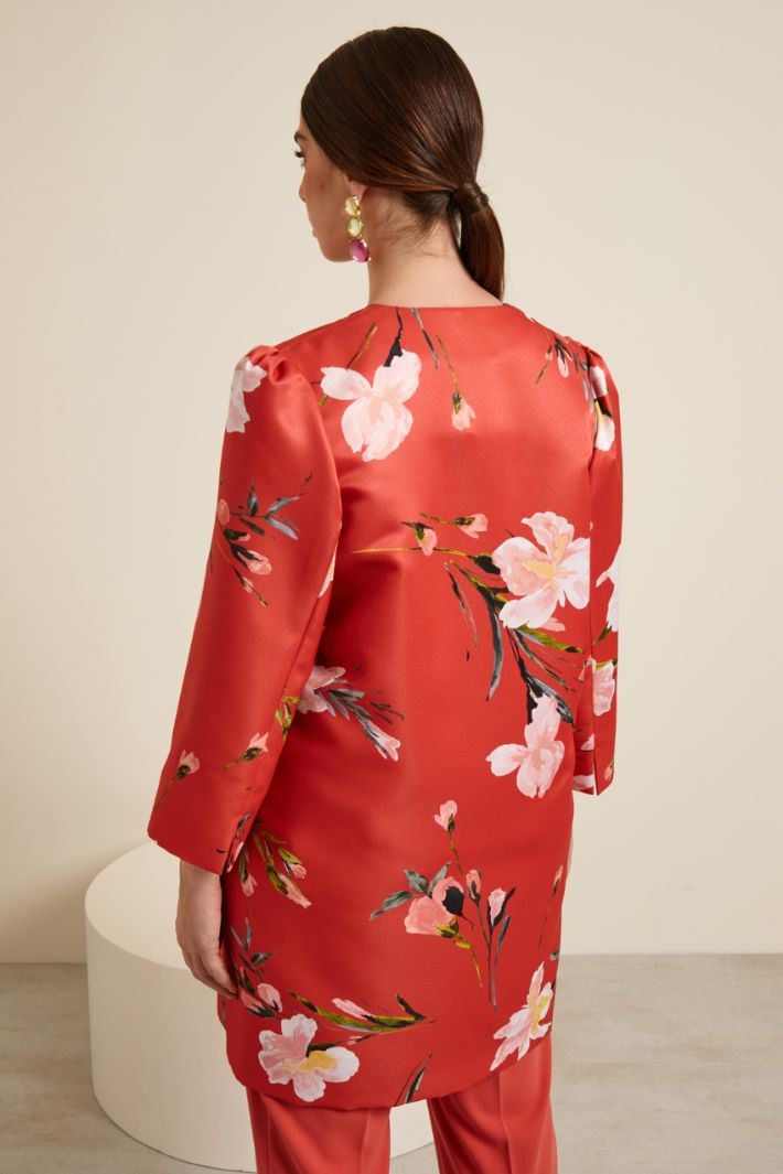 Soprabito in twill stampato Fashion Market Soprabito in twill stampato Fashion Market