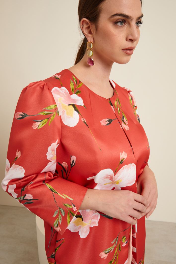 Soprabito in twill stampato Fashion Market Soprabito in twill stampato Fashion Market