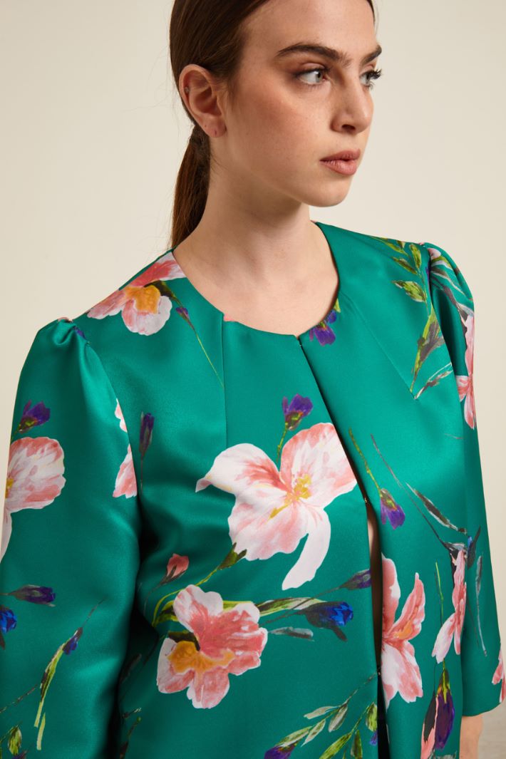 Soprabito in twill stampato Fashion Market Soprabito in twill stampato Fashion Market