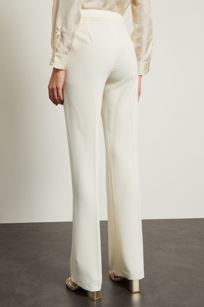 Pantaloni a palazzo in cady Fashion Market