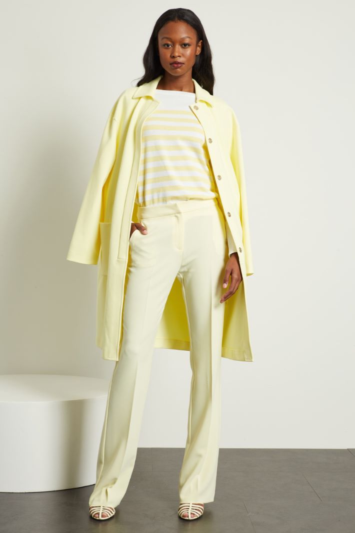 Pantaloni a palazzo in cady Fashion Market