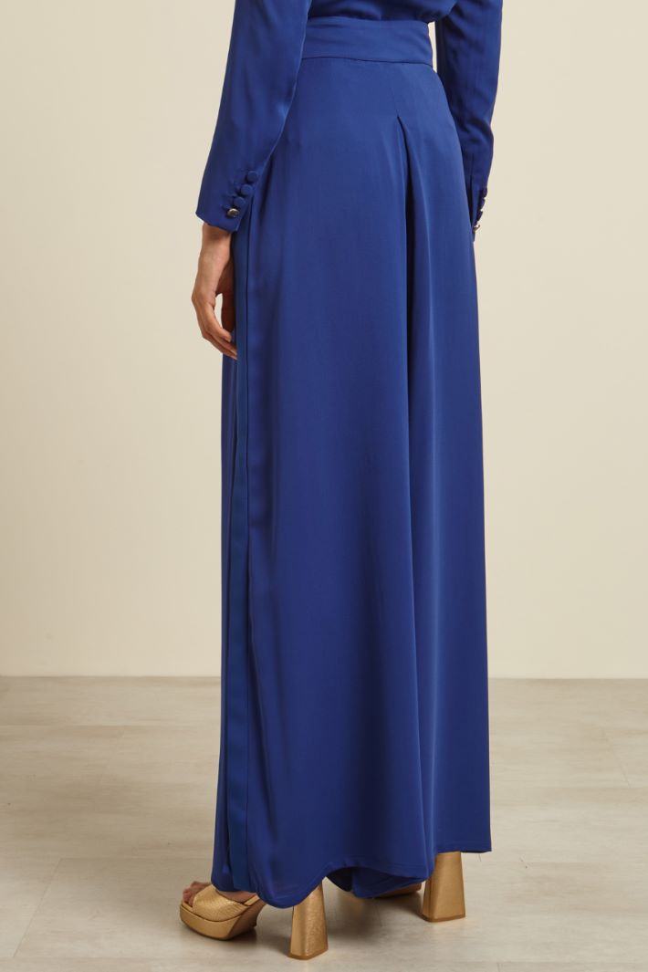 Pantalone palazzo in seta  Fashion Market