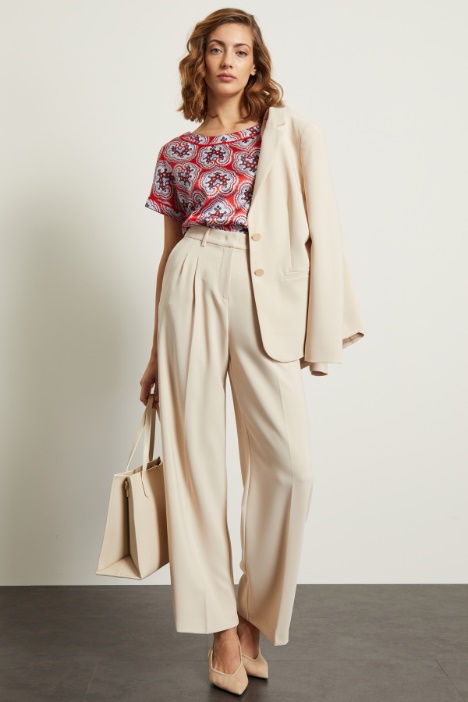 Pantaloni a vita alta Fashion Market