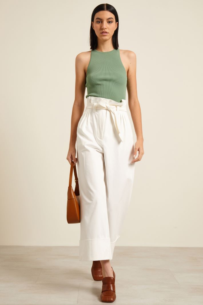 Pantalone a vita alta  Fashion Market