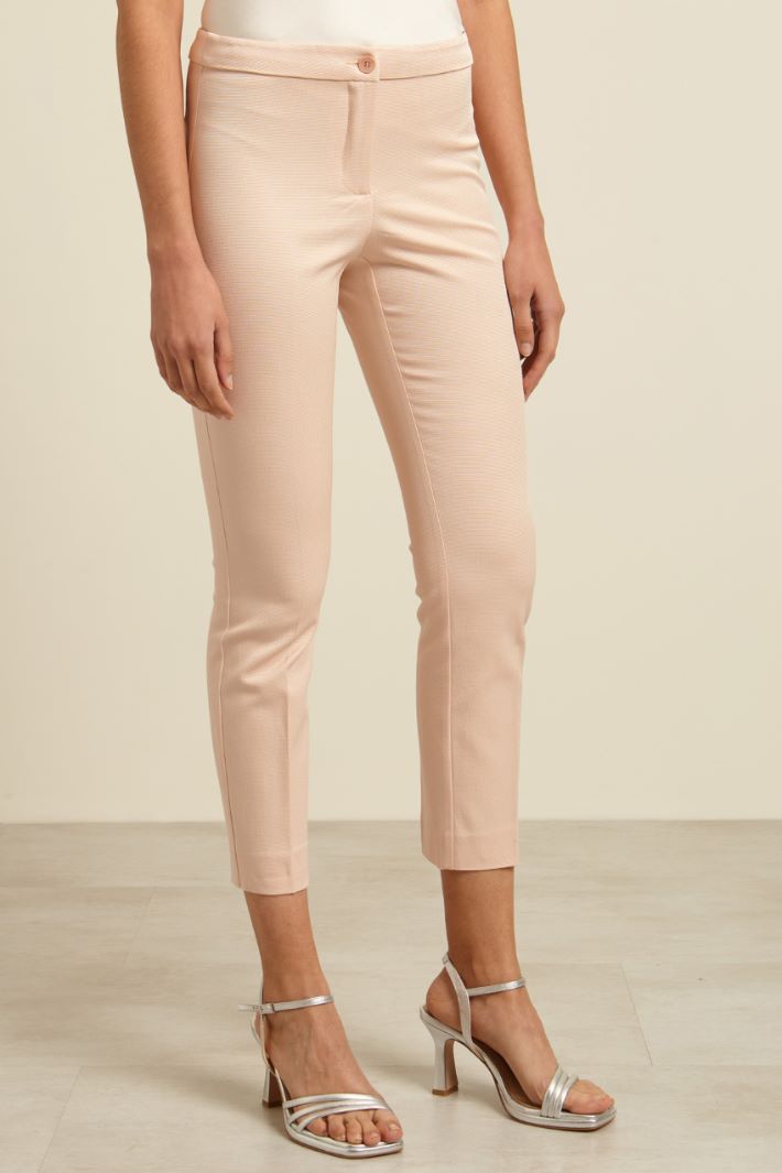 Pantaloni in faille di cotone  Fashion Market