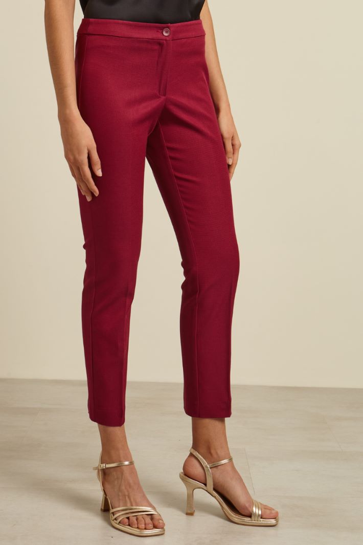 Pantaloni in faille di cotone  Fashion Market