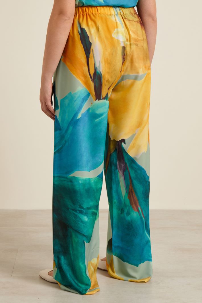 Pantaloni fluidi stampati Fashion Market Pantaloni fluidi stampati Fashion Market