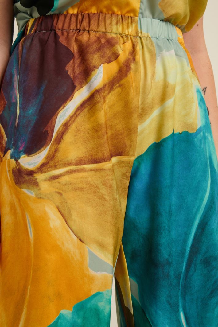 Pantaloni fluidi stampati Fashion Market Pantaloni fluidi stampati Fashion Market