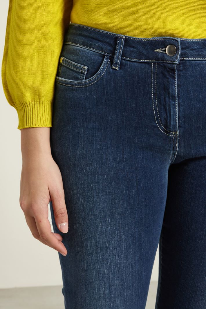 Jeans slim in cotone Fashion Market