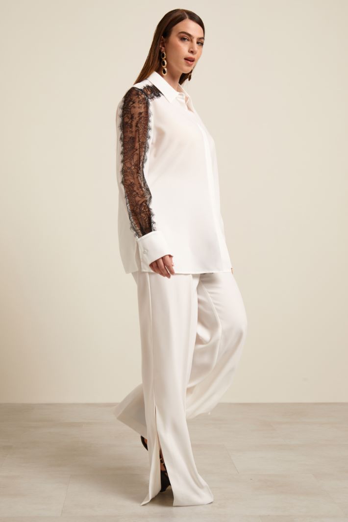 Casacca rifinita in pizzo Fashion Market