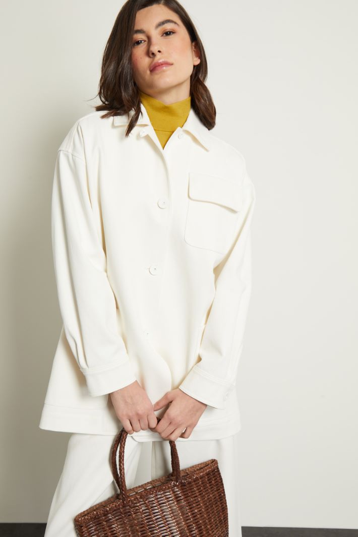 Casacca in drill di cotone Fashion Market