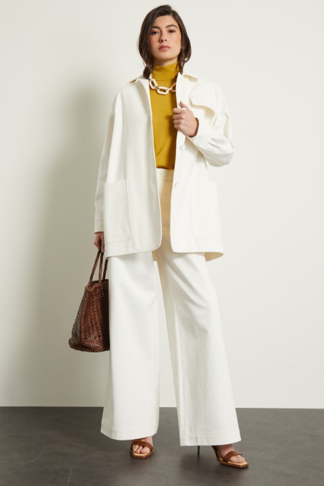 Casacca in drill di cotone Fashion Market