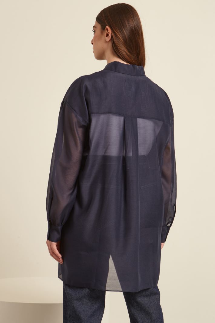 Camicia in organza lamè Fashion Market