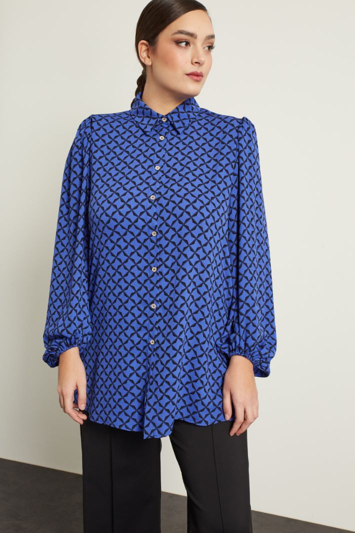 Casacca in cady con cintura Fashion Market