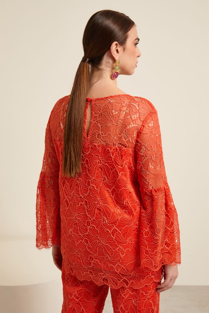 Blusa in pizzo rebrodè Fashion Market