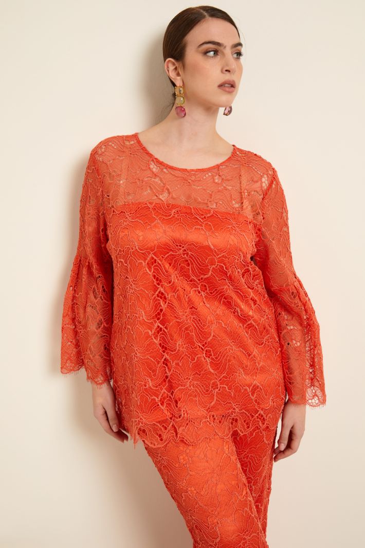 Blusa in pizzo rebrodè Fashion Market