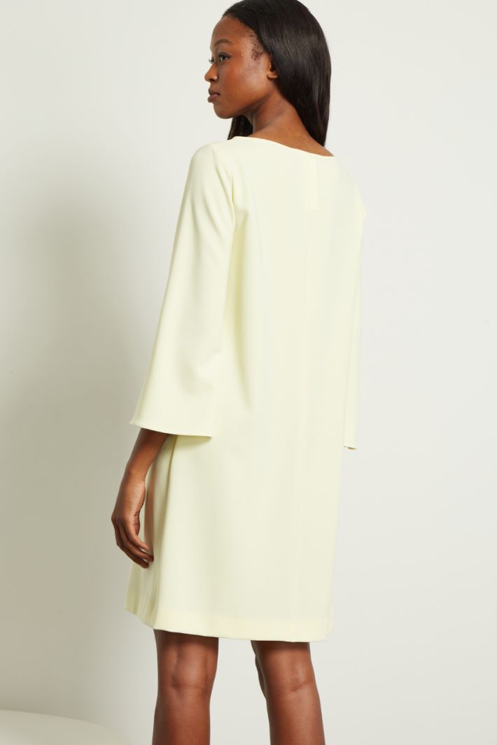 Abito con spacco a fondo manica Fashion Market