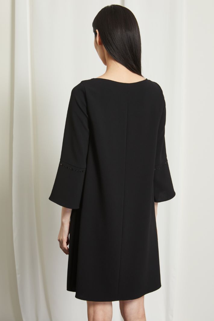 Abito con profili di strass Fashion Market