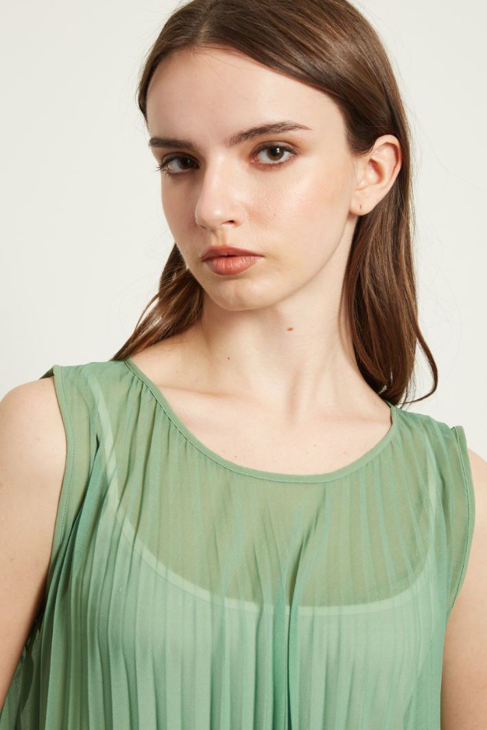 Abito in georgette plissè Fashion Market