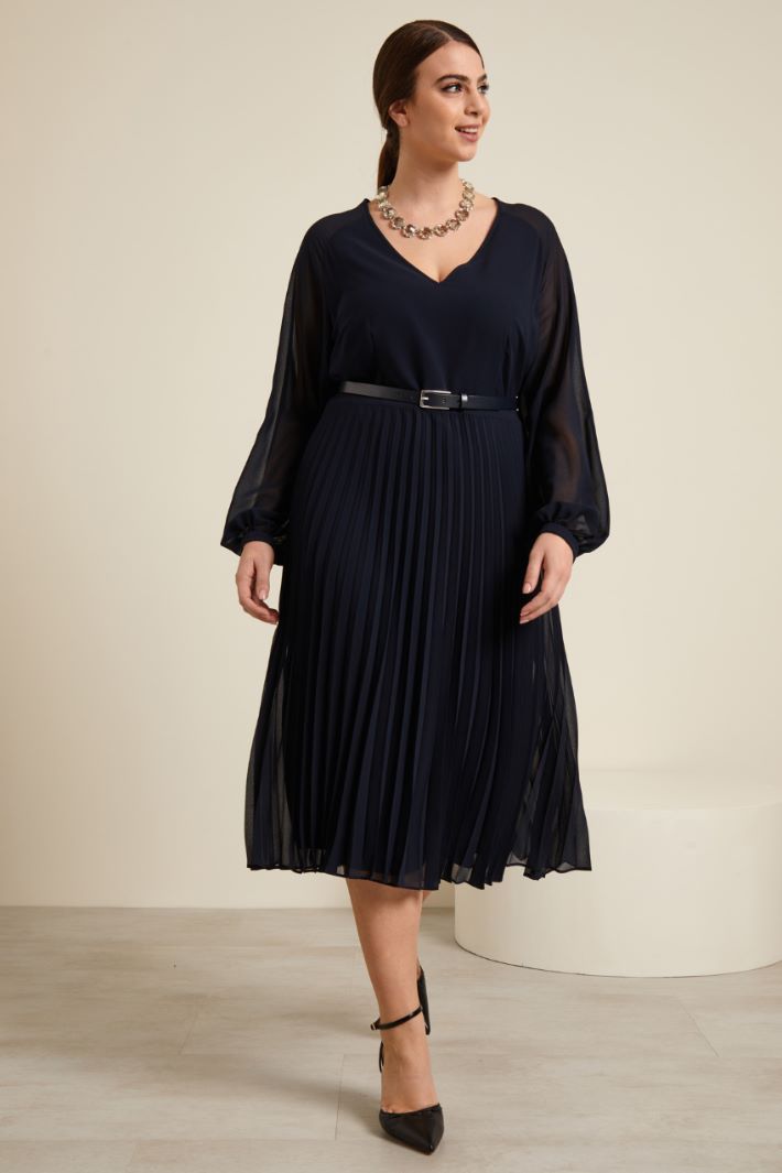 Abito con gonna plissè Fashion Market