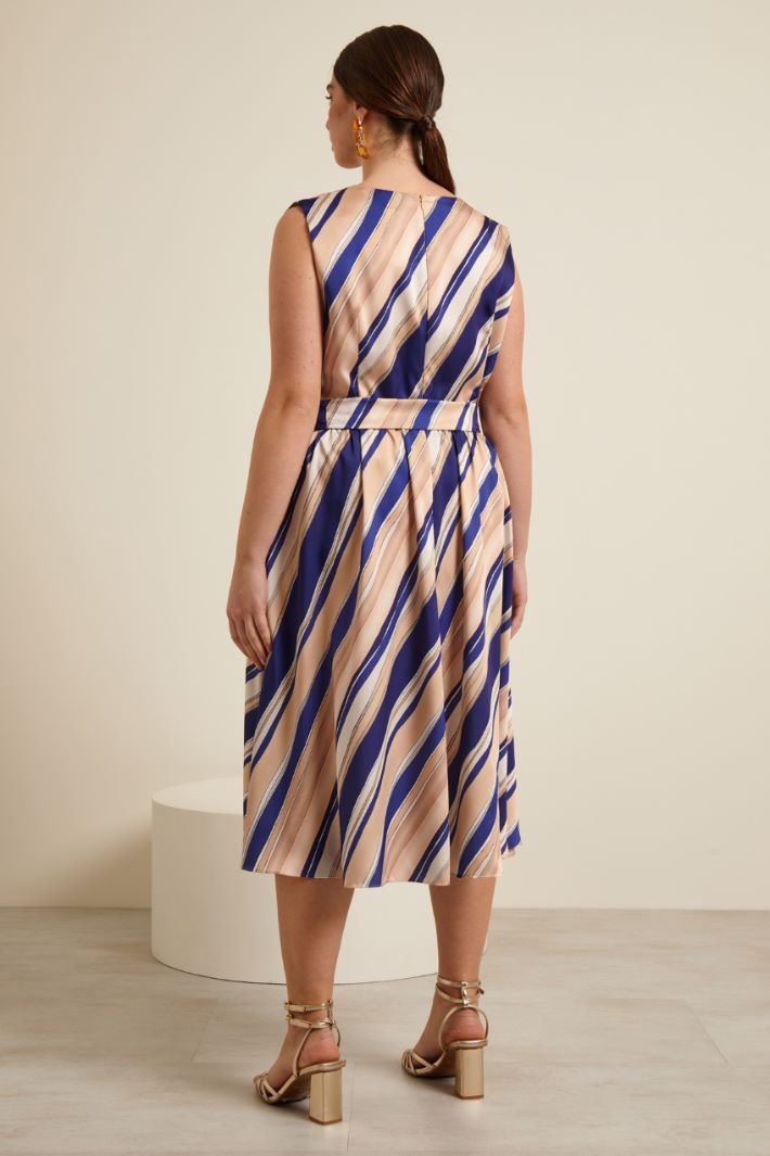 Abito in twill stampato Fashion Market