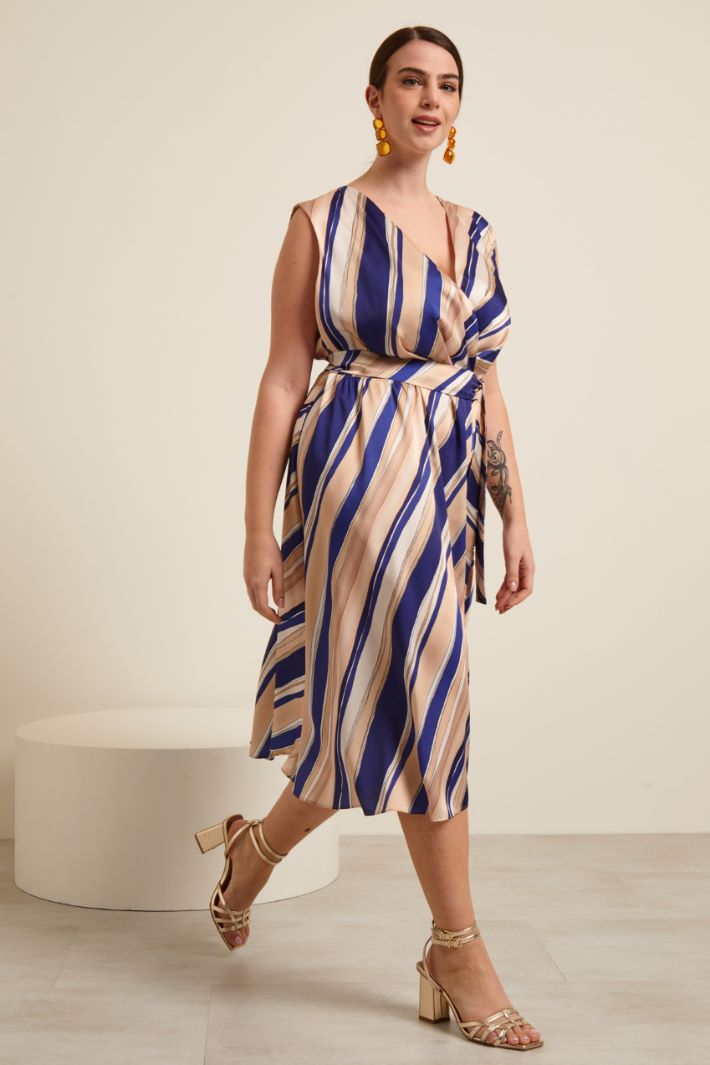 Abito in twill stampato Fashion Market