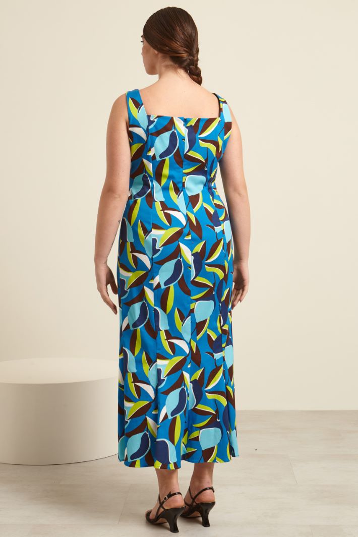 Abito a sirena stampato Fashion Market