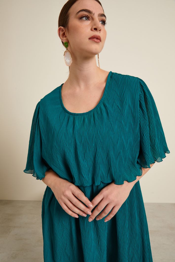 Abito in georgette plissé Fashion Market