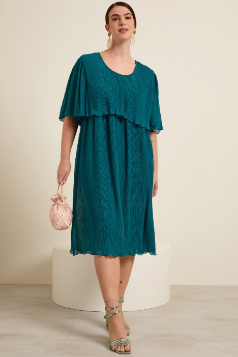 Abito in georgette plissé Fashion Market