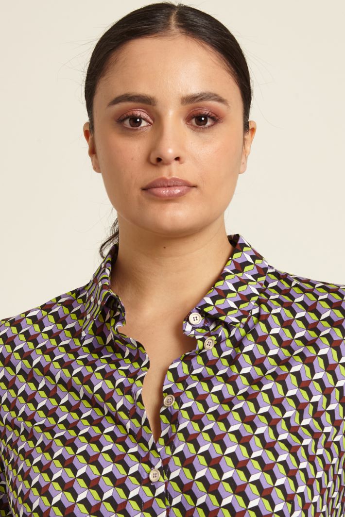 Chemisier in popeline di cotone Fashion Market Chemisier in popeline di cotone Fashion Market