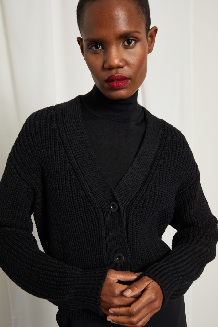 Cardigan a coste Fashion Market