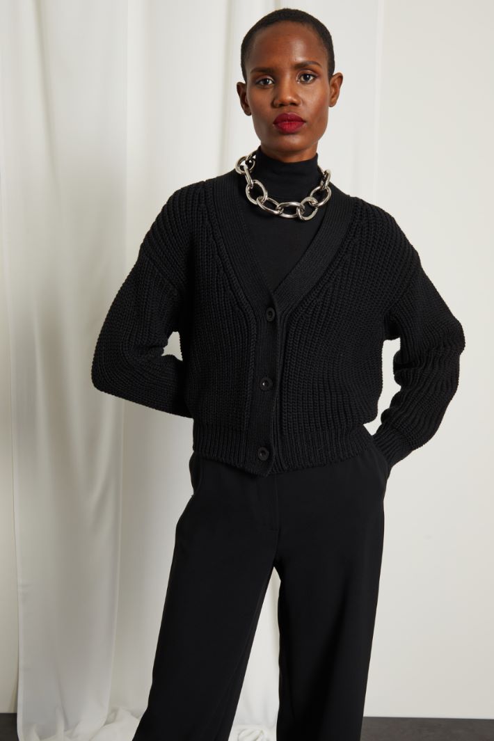 Cardigan a coste Fashion Market