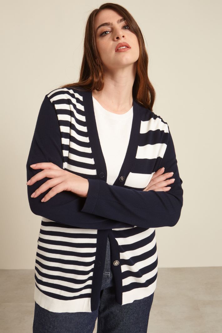 Cardigan in viscosa stretch Fashion Market