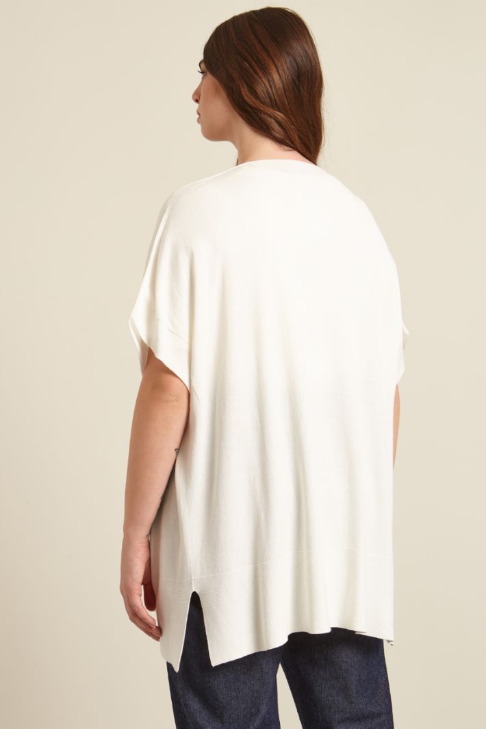 Cardigan con maniche corte Fashion Market