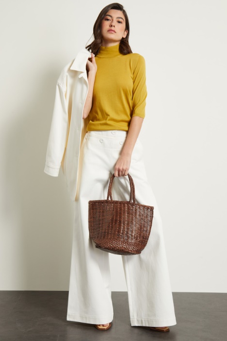 Dolcevita a maniche corte Fashion Market